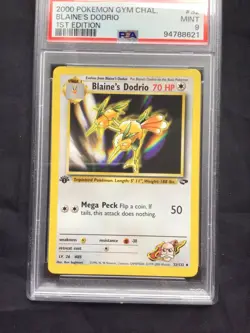 Pokemon: Gym Challenge 1st Edition Uncommon: Blaine's Dodrio 32/132 PSA 9 - Image 2