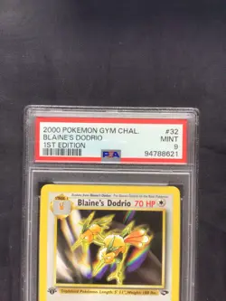 Pokemon: Gym Challenge 1st Edition Uncommon: Blaine's Dodrio 32/132 PSA 9 - Image 3