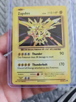 Zapdos 42/108 Evolutions Holo Rare Pokemon NM/MINT Free Shipping - Image 1