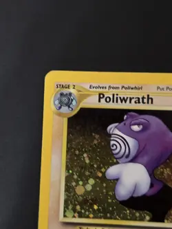 Poliwrath 9/75 - Pokemon - Neo Discovery (2001) Vintage WOTC Holo Rare - MP - Image 4