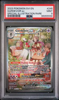 2023 Pokemon Scarlet and Violet Special Illustration Rare Gardevoir Ex PSA 9 - Image 1