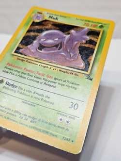 Muk 13/62 Holo Rare Unlimited Fossil Pokemon 854 - Image 2