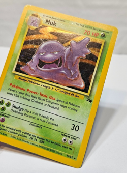 Muk 13/62 Holo Rare Unlimited Fossil Pokemon 854 - Image 4