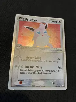 Pokemon TCG Wigglytuff EX EX Hidden Legends 101/101 Holo Ultra Rare - Image 2