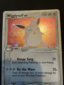 Pokemon TCG Wigglytuff EX EX Hidden Legends 101/101 Holo Ultra Rare - Image 5