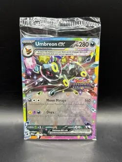 Pokemon TCG Umbreon ex 060/131 Prismatic Evolutions Sealed STAMPED Promo - Image 1