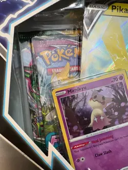Pokemon TCG - Sword & Shield - Pikachu V Box - 2 Evolving Skies Sealed Packs - Image 2