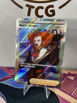 Pokemon TCG Boss's Orders TG24/TG30 Lost Origin Full Art Holo Ultra Rare NM - Image 2