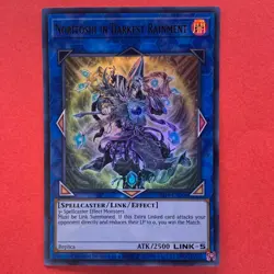 NM NORITOSHI IN DARKEST RAINMENT 2019-EN004 Ultra Rare Promo YuGiOh teka - Image 1