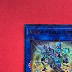 NM NORITOSHI IN DARKEST RAINMENT 2019-EN004 Ultra Rare Promo YuGiOh teka - Image 2