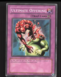 Ultimate Offering SDK-050 Yugioh Starter Deck: Kaiba Near Mint or Better - Image 1