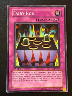 Fairy Box LON-E024 Common 1st Edition Light Play+ Yugioh - Image 1