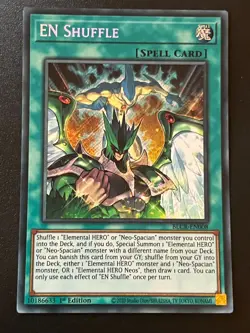EN Shuffle BLCR-EN008 Secret Rare 1st Edition Near Mint Yugioh - Image 1
