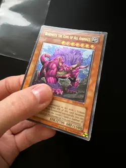 Behemoth the King of All Animals FET-EN014 Ultimate 1st Ed Heavy Play Yugioh - Image 3