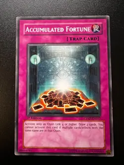 Accumulated Fortune CDIP-EN057 Common 1st Edition Light Play+ Yugioh - Image 1