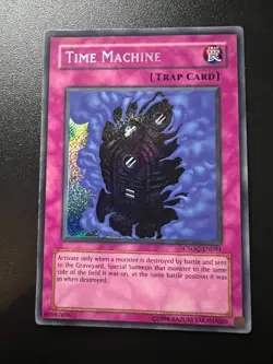 Time Machine CSOC-EN091 Secret Rare Unlimited Moderate Play Yugioh - Image 1