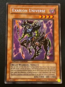 Exarion Universe CT2-EN002 Secret Rare Moderate Play Yugioh - Image 1