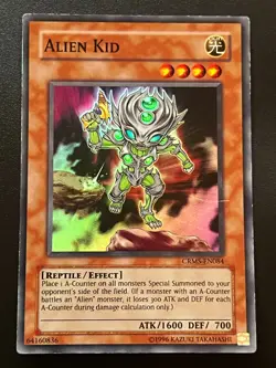 Alien Kid CRMS-EN084 Super Rare Unlimited Light Play+ Yugioh - Image 1