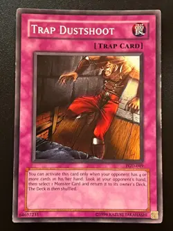 Trap Dustshoot PGD-049 Common Unlimited Light Play+ Yugioh - Image 1
