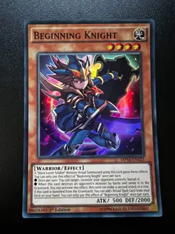 Beginning Knight MP16-EN123 Super Rare 1st Edition Near Mint Yugioh - Image 1