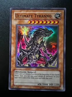 Ultimate Tyranno POTD-EN020 Super Rare Unlimited Moderate Play Yugioh - Image 1