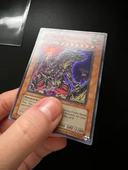 Ultimate Tyranno POTD-EN020 Super Rare Unlimited Moderate Play Yugioh - Image 3