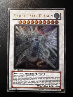 Majestic Star Dragon SOVR-EN040 Ultimate Rare 1st Edition Light Play+ Yugioh - Image 1