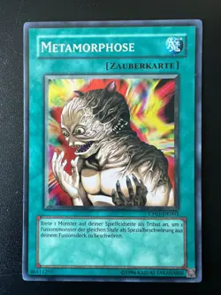 Metamorphosis CP01-DE003 (German) Super Rare Near Mint Yugioh - Image 1