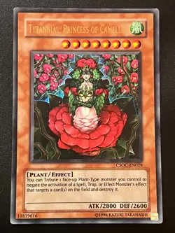 Tytannial, Princess of Camellias CSOC-EN029 Ultra Rare UNL Light Play+ Yugioh - Image 1
