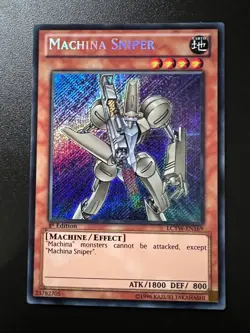 Machina Sniper LCYW-EN169 Secret Rare 1st Edition Near Mint Yugioh - Image 1