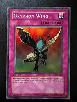 Gryphon Wing SDP-050 Super Rare 1st Edition Near Mint Yugioh - Image 1