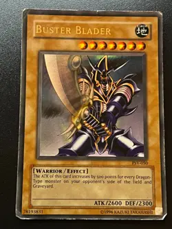 Buster Blader PSV-050 Ultra Rare Unlimited POOR Yugioh - Image 1