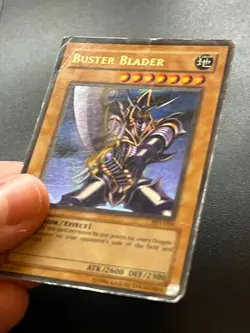 Buster Blader PSV-050 Ultra Rare Unlimited POOR Yugioh - Image 3