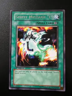 Spirit Message "L" LON-E092 Rare 1st Edition Near Mint Yugioh - Image 1