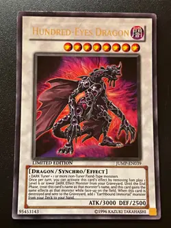 Hundred-Eyes Dragon JUMP-EN039 Ultra Rare Moderate Play Yugioh - Image 1