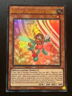 Berry Magician Girl MVP1-EN014 Ultra Rare 1st Edition Near Mint Yugioh - Image 1