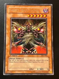 Great Maju Garzett DCR-063 Rare 1st Edition Heavy Play Yugioh - Image 1