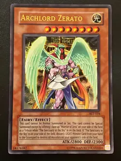 Archlord Zerato AST-034 Ultra Rare Unlimited Near Mint Yugioh - Image 1