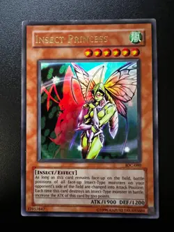 Insect Princess IOC-080 Ultra Rare Unlimited Heavy Play Yugioh - Image 1