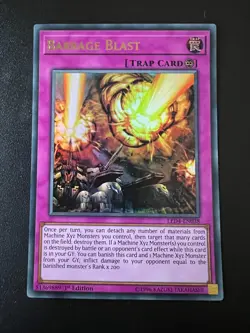 Barrage Blast LED4-EN038 Ultra Rare 1st Edition Near Mint Yugioh - Image 1