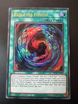 Red-Eyes Fusion BROL-EN067 Ultra Rare 1st Edition Near Mint Yugioh - Image 1