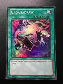 Gagagadraw CBLZ-EN055 Super Rare Unlimited Near Mint Yugioh - Image 1