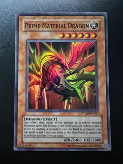 Prime Material Dragon PTDN-EN087 Super Rare Unlimited Near Mint Yugioh - Image 1