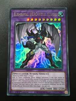 Elemental HERO Neos Kluger GFP2-EN003 Ultra Rare 1st Edition Near Mint Yugioh - Image 1