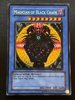 Magician of Black Chaos PP01-EN001 Secret Rare Near Mint Yugioh - Image 1