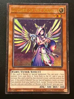Diviner of the Herald OP25-EN003 Ultimate Rare OTS Pack Near Mint Yugioh - Image 1