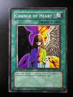 Change of Heart SDY-E030 Common 1st Edition Near Mint Yugioh - Image 1