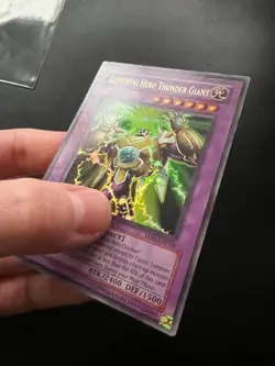 Elemental Hero Thunder Giant TLM-EN036 Ultra Rare 1st Edition Light Play+ Yugioh - Image 3