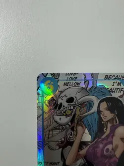 One Piece TCG OP07-051 Manga Art Boa Hancock English 500 Years into the Future - Image 2