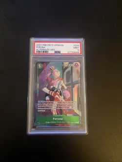 One Piece Perona Alternative Art Op09-034 Psa 9 - Image 1